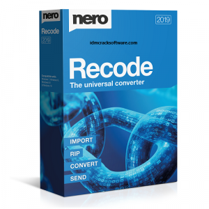 Nero Recode 2022 Crack Full Serial Key Free Download