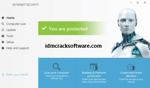ESET Internet Security 17.0.12.0 Crack + License Key 2023 (Latest)